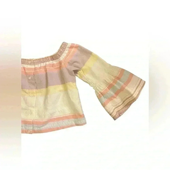 MOTHER Cold Shoulder Belle Top Size Small - Picture 3 of 11